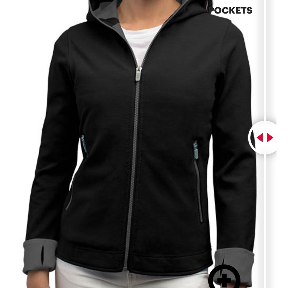 Chloe Glow black hoodie